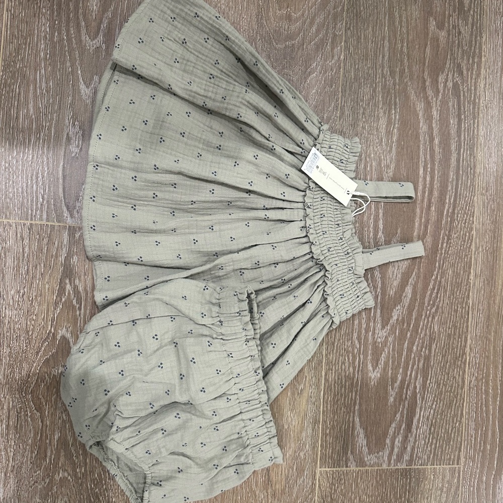 NWT Quincy Mae Sage Matching Set